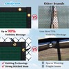Amagenix 5'X45' Custom Size Privacy Screen Fence Heavy Duty Fencing