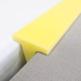 M Mute Touch Bed Filler for Headboard, Suitable for Gap 1-2" of King Queen Twin Bed, 78.7'' Long Wedge Sleeping Pillow, Foam Mattress Gap Filler