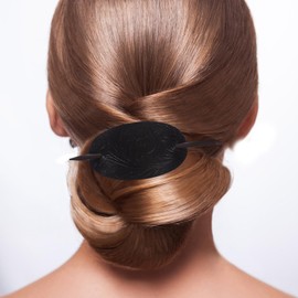 Beavorty Pack of 3 Leather Hair Pin Hair Accessories for Women Metal Chopsticks Girls Hair Bobbles Hair Pin for Women Hair Accessories Hair Fork Hair for Bun Hairpin for Hair Pirate Headband Miss