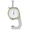 Thickness Gauge Silver Portable Accurate Measuring Jewelry Leather Board Equipment