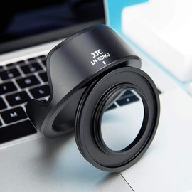 JJC Reversible Lens Hood + 40.5mm Filter Adapter Kit for Sony FE 28-60mm F4-5.6 SEL2860 & E PZ 16-50mm F3.5-5.6 OSS SELP1650 Lens on A7C II ZV-E1 A7C A7III A7SII