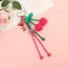 BVGA Cherry Bag Charms Keychain Cute Cherry Paracord Purse Charms