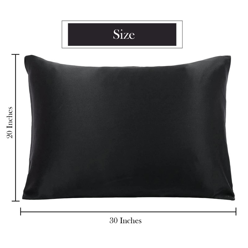 Texbee Silk Pillowcase 50 x 75 cm, Silk Pillowcases for