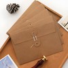 Fkereg 20 Pack Kraft Paper Envelopes with String, Small Brown