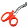 PREMIUM INSTRUMENTS Orange Utility Scissors 5.5" Multi-Purpose DIY EMS EMT