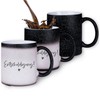 Zaubertasse "Entschuldigung" - Farbwechseltasse mit Glitzerpartikeln - Magic-Thermo-Effekt