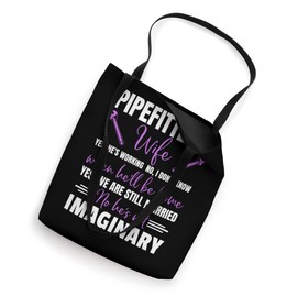 Funny Pipefitter Art For Men Women Plumber Tool Steamfitter Tote Bag
