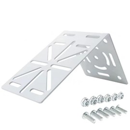 V-Fiabilidad L-Shape Dome Camera Bracket,Universal Wall Ceiling Mount Bracket Adapter Mount Extension Support for Security CCTV Hikvision Dome Camera, CCTV Security