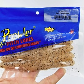 Prowler Discontinued Prowler 4" Big Butt Tube 8 Count Pro Pitch Lures You Choose Color - Pumpkin Seed