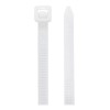 CNX Cinchos De Nylon De 6 Transparentes, 5 Paquetes De
