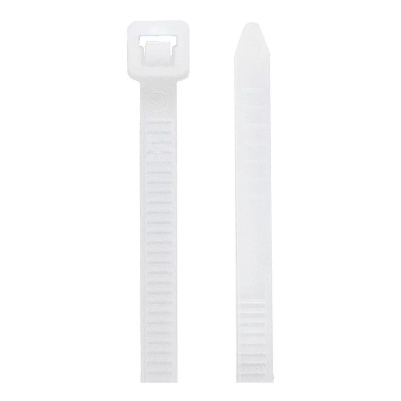 CNX Cinchos De Nylon De 6 Transparentes, 5 Paquetes De