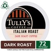 Tully's Coffee Italian Roast, Keurig Single-Serve K-Cup Pods, Dark Roast