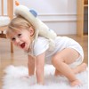 Baby Head Protector Cushion Backpack with 3 Baby Knee Pads