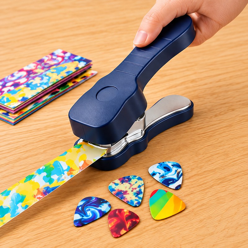 Guitar Pick Punch Kit for DIY Picks – Metal Manual
