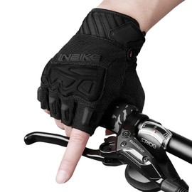 INBIKE Guantes MTB para motocross, bicicleta de montaña DH, guantes de ciclismo de medio dedo