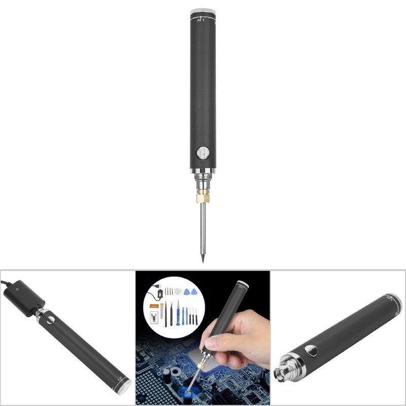 USB Charging Soldering Iron Set Portable Cordless Electric Solder Iron