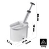 KADAX Plastic Cherry Pitter with Large Collection Container, Cherry Stone