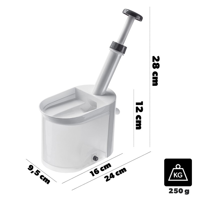 KADAX Plastic Cherry Pitter with Large Collection Container, Cherry Stone