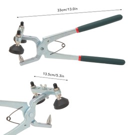 Tissting Car Dent Repair Plier 13 Inch/33 cm Universal Auto Body Tool - Professional Metal Sheet Dent Repair for Hood, Door, Fender Edge Leveling Hail Damage Puller Kit