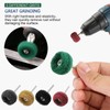 Buffing Wheel 100 Pack Abrasive Polishing Deburring Wheels Metal Polishing