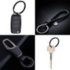 LIKENNY Flat Key Ring, Key Ring, Double Ring, Fall Prevention,