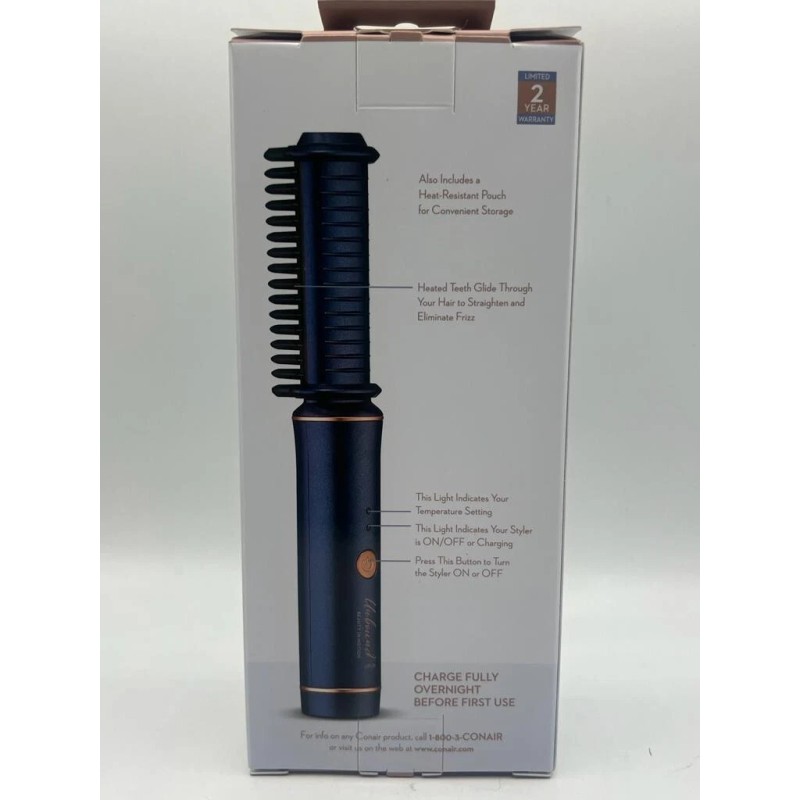 CONAIR UNBOUND PETITE CORDLESS STRAIGHTENING COMB - CR330