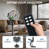 Replacement Fan Remote Control Compatible with COSTWAY Live 16" Adjustable