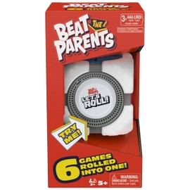 Spin Master Games, Beat the Parents: Let’s Roll!, 6-in-1 Electronic Game Cube, Fun Activity for Kids, Adults & Family Game Night, Interactive Toy, 2-6 Players, for Ages 5 & Up