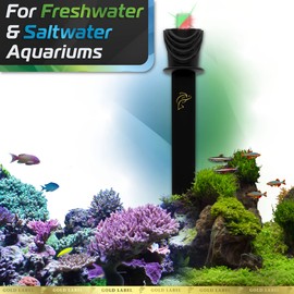 Advatec Premium Polymer Aquarium Heater with Advanced LED Temperature Control System - for Fresh & Saltwater Aquariums (100 Watts / 15-25 Gallons)