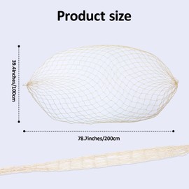 Hpmjz 2 Stück Fischernetz Deko Natürliche Fischnetz Muscheln Deko Netz Party Dekorationen Muscheln Netz für Heimdekoration Themenbar Party Hochzeit Geburtstags