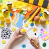ZDQC 486 Pieces Easter Eggs Craft Set, DIY Easter Decoration