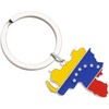 Hejhncii - Llavero con bandera de mapa de Venezuela de