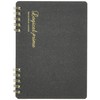 Nakabayashi 65816 Logical Prime Cuaderno W-Ring A6, cuadrícula rayada, 0.2