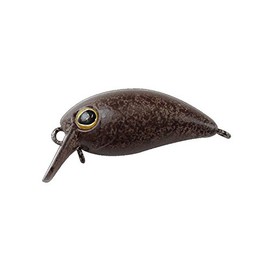 JACKALL Timon Chibi Panicura Crankbait DR 1 inch (25 mm) 0.05 oz (1.4 g), Tacky Brown