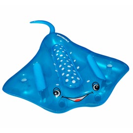 Swimline Manta Ray Inflatable Pool Ride On, Blue, 84" x 73" x 14"