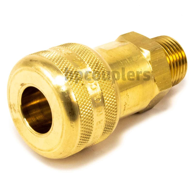 Foster FM5305, 5 Series, Industrial Coupler, Automatic, 1/2" Male NPT,