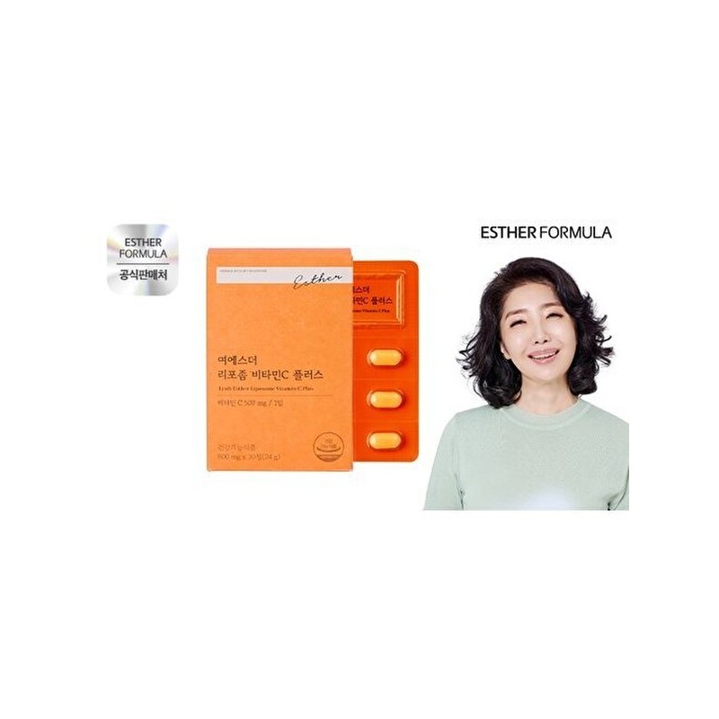 Esther Formula 에스더포뮬러 여에스더 리포좀 비타민C 플러스 1박스 Esther Formula
