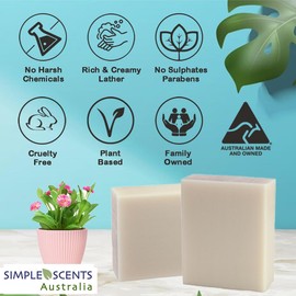 Goats Milk Scented Natural Soap Bars (12 Bars), 3.5oz Moisturizing French Triple Milled Soap Bars Enriched with Shea Butter - Pure Plant Oil Bath & Body Wash