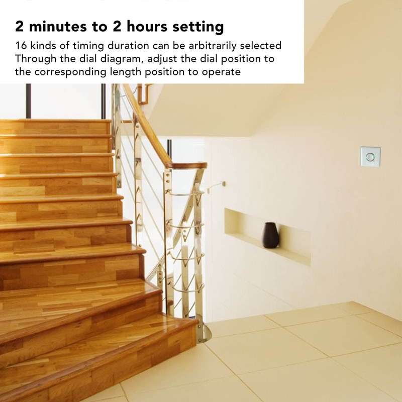 Touch Control Timer Switch Panel with 2 Minutes to 2