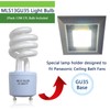 Valoisa MLS13W GU35 Light Bulbs,Replacement for Panasonic VQL5 Exhaust Fans,Ceiling