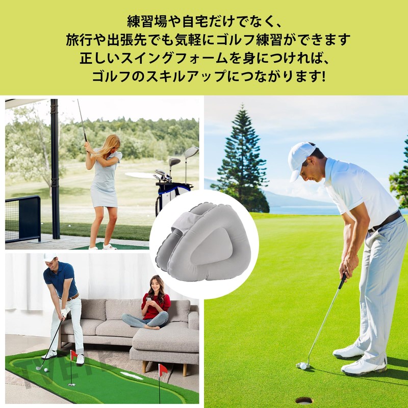 ゴルフ 練習器具 ゴルフ素振り スイング改善 ゴルフスイング 練習器具 スイング練習器 三角スイングトレーナー ゴルフの練習 スイング練習機