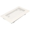 KOTARBAU Air Grille 10 x 20 cm White Fireplace Grill