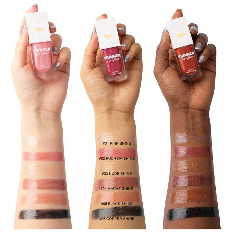 Brillo Labial Lip Gloss Hi-shine Acabado Hidratante 6ml