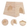 SUPVOX Chicken Wooden for Small Pets Cozy Hamster Hideout Design