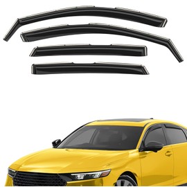 Extra Durable Window Deflectors in-Channel Window Visors Rain Guards Fit for Honda Accord 2023-2026, Sun Visors, Wind Vent for Shades, Exterior Car Accessories - 4pcs. AG0494