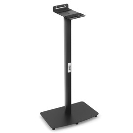 Pyle Sonos Speaker Mount Stand - Reinforced Steel 2nd Gen Play 5 Sonos Speaker Holder w/ 14.3 x 6.5 Inch Speaker Tray, Heavy Duty 14.5” x 9.4” Base, Powder Coat Finish - Pyle PSTNDSON17, Black