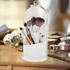 Makeup Brush Holder 360° Rotating Makeup Organizer Large Capacity Pen