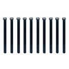 10PCS Fastening Hook and Loop Cable Straps,30CM Hook and Loop