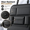 Car Seat Back Organizer for Rear Seat Storage – Black