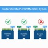 GeeekPi N04 M.2 M-Key NVMe SSD Shield for Raspberry Pi